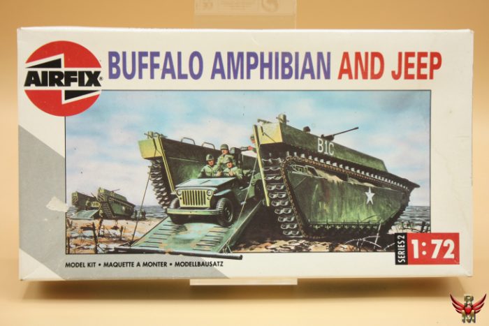 Airfix 1/76 US Buffalo Amphibian and Jeep