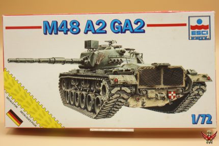 ESCI ERTL 1/72 M48 A2GA2 Patton New Series