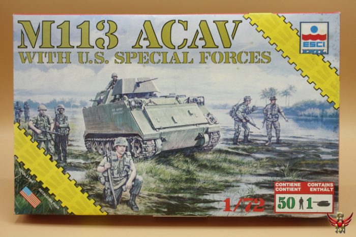 ESCI ERTL 1/72 M113 ACAV with US Special Forces New Series