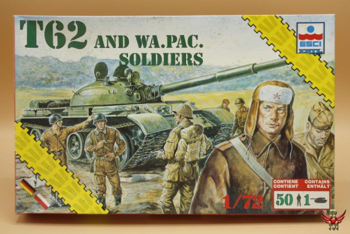ESCI ERTL 1/72 T62 and WA PAC Soldiers New Series