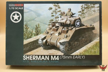 ExtraTECH 1/72 Sherman M4 75mm Early US Medium Tank