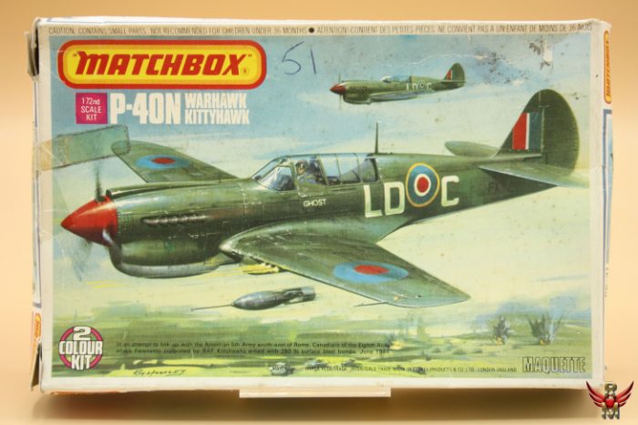 Matchbox 1/72 P-40N Warhawk/Kittyhawk