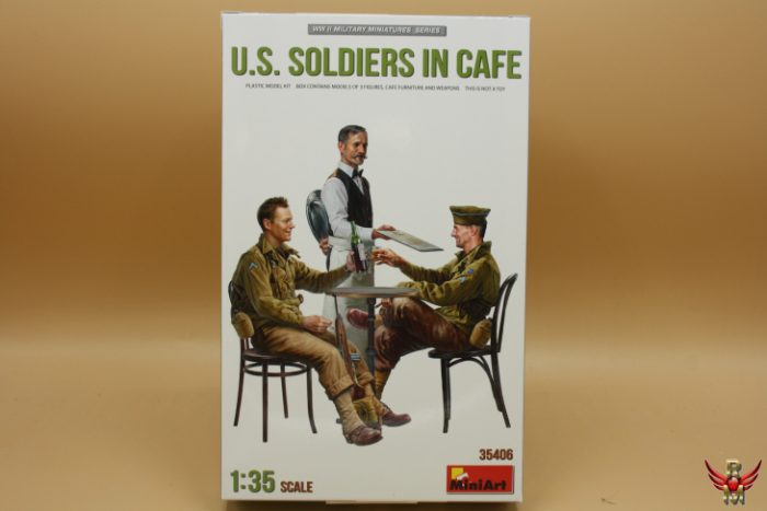 MiniArt 1/35 US Soldiers in Cafe