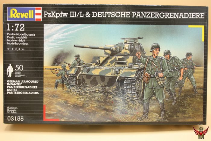 Revell 1/72 Pz Kpfw III L and Deutsche Panzergrenadiere