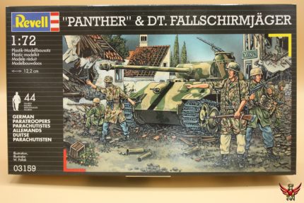 Revell 1/72 Panther and Deutsche Fallschirmjäger