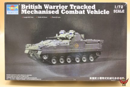 Trumpeter 1/72 British Warrior Tracked Mechanised Combat Vehicle