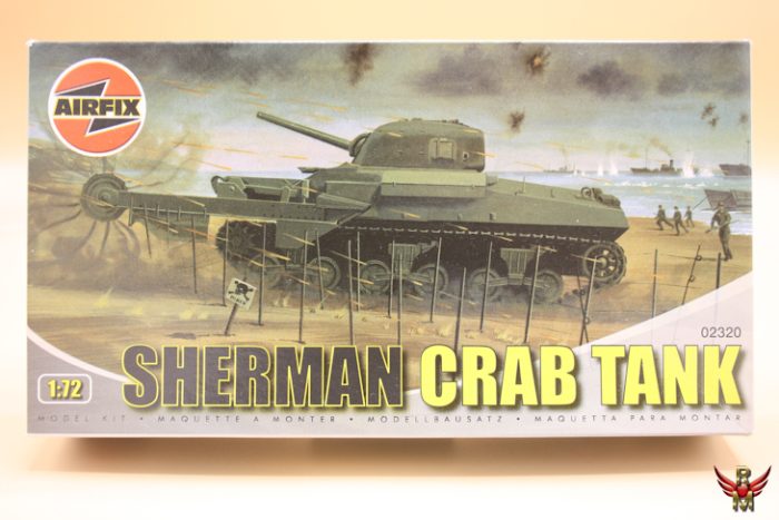Airfix 1/76 Sherman Crab Tank