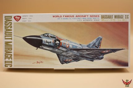 Central Model Toy 1/72 Dassault Mirage IIIC World Famous Aircraft Series