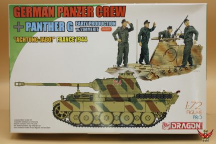 Dragon 1/72 German Panzer Crew + Panther G
