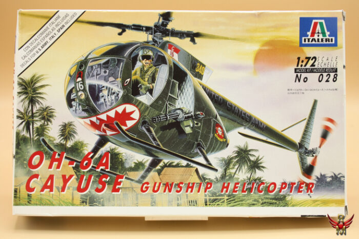 Italeri 1/72 Hughes OH-6A Cayuse Gunship