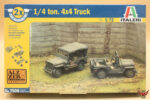 Italeri 1/72 Truck 1/4 ton 4×4 Willys Jeep Duo Set