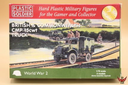 Plastic Soldier 1/72 British and Commonwealth CMP 15cwt truck