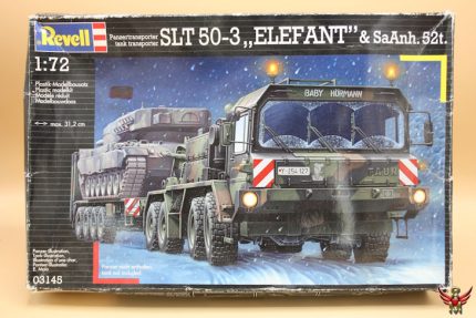 Revell 1/72 Panzertransporter tank transporter SLT 50-3 Elefant und SaAnh 52t