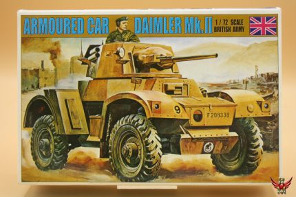 Science Treasury 1/72 Armoured Car Daimler Mk II