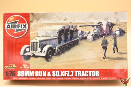 Airfix 1/76 88MM GUN and Sd Kfz 7 Tractor