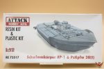 Attack Hobby Kits 1/72 Schwimmkörper AP-1 and Pz Kpfw 38t