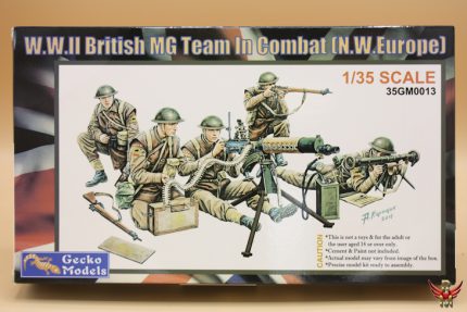 Gecko Models 1/35 WW II British MG Team in Combat