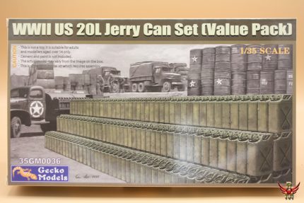 Gecko Models 1/35 WWII US 20L Jerry Can Set