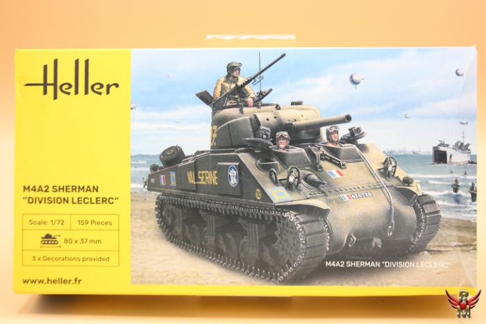 Heller 1/72 M4A2 Sherman Division Leclerc