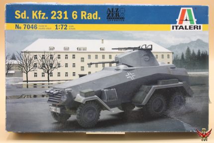 Italeri 1/72 Sd Kfz 231 6 Rad
