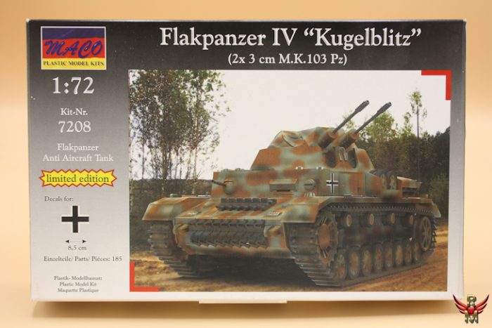 MACO 1/72 Flakpanzer IV Kugelblitz Limited Edition