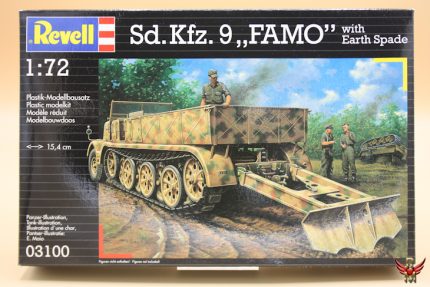 Revell 1/72 Sd Kfz 9 Famo with Earth Spade
