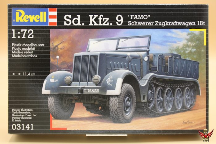 Revell 1/72 Sd Kfz 9 Famo Schwerer Zugkraftwagen 18t