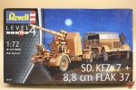 Revell 1/72 Sd Kfz 7 with 88mm Flak 37