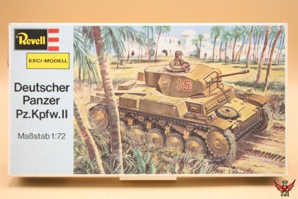 Revell ESCI 1/72 Deutscher Panzer Pz Kpfw II