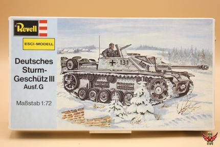 Revell ESCI 1/72 Deutsches SturmGeschütz III Ausf G