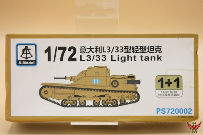 S-Model 1/72 L3/33 Light Tank