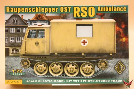 ACE 1/72 Raupenschlepper OST RSO Ambulance