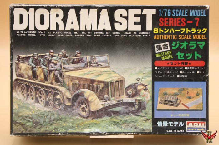 ARII 1/76 Diorama Set Series 7 Sd Kfz 7 with Base