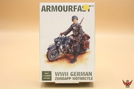 Armourfast™ 1/72 WWII German Zundapp Motorcycle
