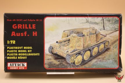 Attack Hobby Kits 1/72 15cm sIG 33 Sf auf Pz Kpfw 38t Grille Ausf H