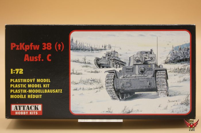 Attack Hobby Kits 1/72 Pz Kpfw 38t Ausf C
