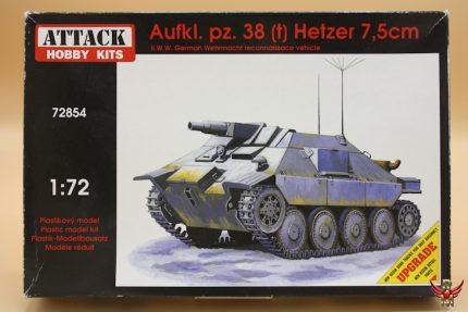 Attack Hobby Kits 1/72 Aufkl pz 38 t Hetzer 75mm