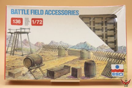ESCI 1/72 Battle Field Accessories