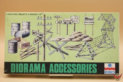 ESCI 1/72 Diorama accessories