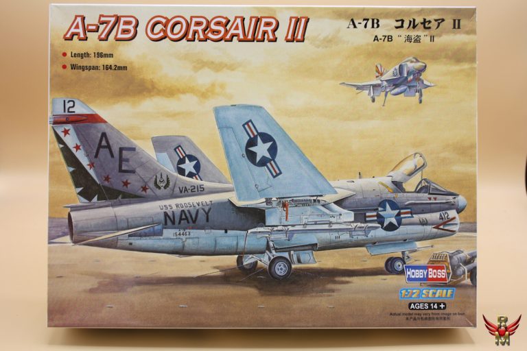 HobbyBoss 1/72 A-7B Corsair II