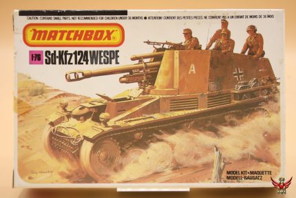 Matchbox 1/76 Sd Kfz 124 Wespe