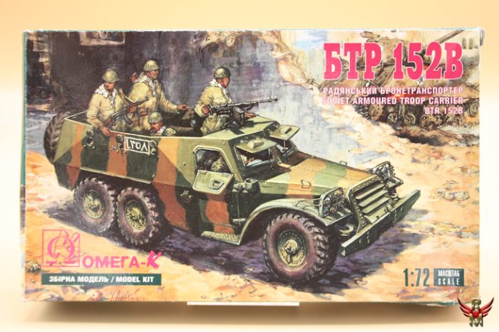 Omega-K 1/72 BTR 152B Soviet Armoured Troop Carrier