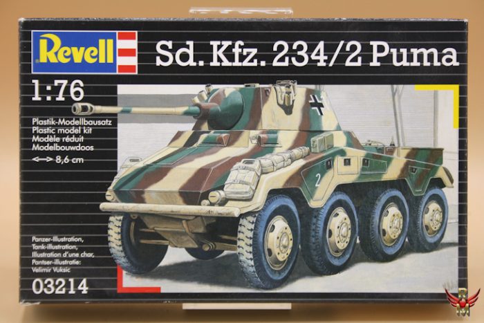Revell 1/76 Sd Kfz 234/2 Puma