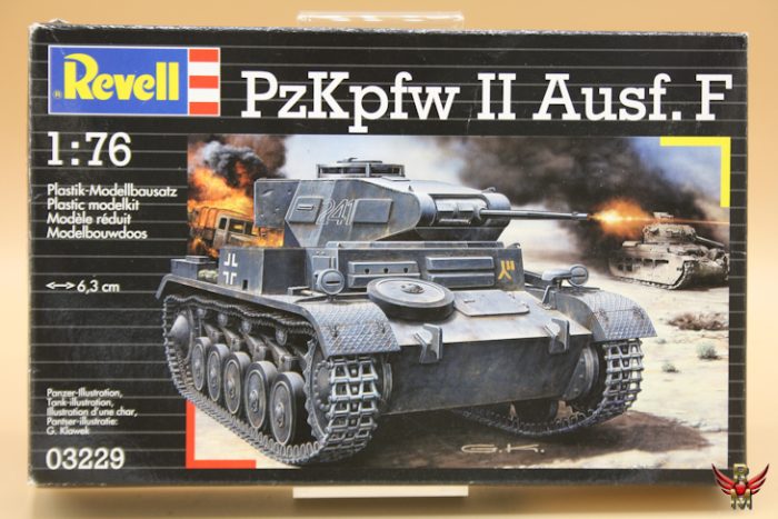 Revell 1/76 Pz Kpfw II Ausf F