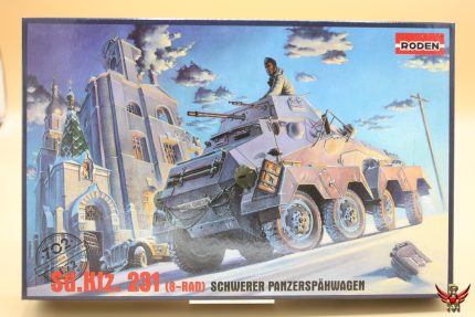 Roden 1/72 Sd Kfz 231 8-Rad Schwerer Panzerspähwagen