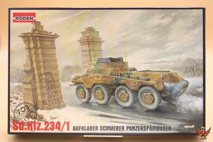 Roden 1/72 Sd Kfz 234/1 Aufklarer Schwerer Panzerspähwagen
