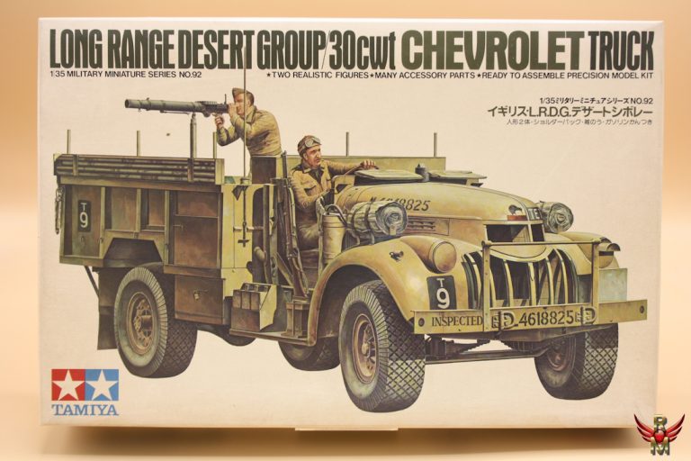 Tamiya 1/35 Long Range Desert Group 30CWT Chevrolet Truck
