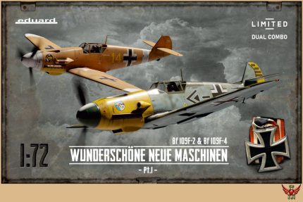 Eduard 1/72 Bf 109F-2 and Bf 109F-4 Wunderschöne Neue Maschinen LIMITED EDITION