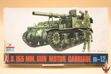 ESCI 1/72 US 155mm Gun Motor Carriage M12