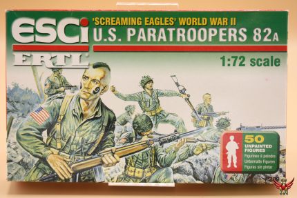 ESCI ERTL 1/72 Screaming Eagles World War II US Paratroopers 82A